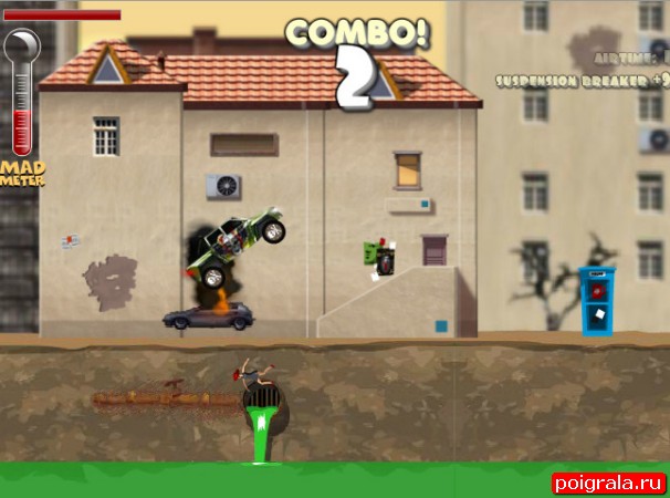 Скриншот игры Грузовик ярости 2 Картинка к игре Грузовик ярости 2
